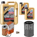 MAHLE Inspektionspaket 7 L Liqui Moly Leichtlauf 10W-40 für Puch G-Modell 230