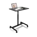 Stehpult Sitz-Steh Laptoptisch Schreibtisch höhenverstellbar rollbar hjh OFFICE