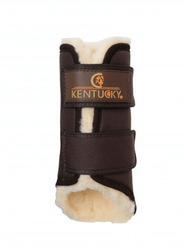 Kentucky Horsewear Braun Arbeitsgamaschen Solimbra Vorderbein Beinschutz