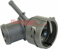 Kühlmittelflansch METZGER 4010130 für VW AUDI SEAT SKODA 8P1 1K1 A3 GOLF 5 POLO