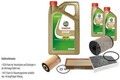 FEBI Inspektionspaket 7L Castrol EDGE Titanium FST 5W-30 LL für VW Golf VI 5K1