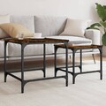 Satztisch Couchtisch Beistelltisch Sofatisch Tisch 2 Stk. Holzwerkstoff vidaXL