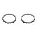 2X VEMO ABS-SENSORRINGE VORNE BEIDSEITIG HINTEN passend für CHRYSLER SEBRING