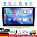 DAB 1+32G Carplay Android14 Autoradio für VW Passat B7 B6 GPS Navi WIFI BT RDS