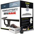 Für VW T5 Kasten,Bus Anhängerkupplung starr +eSatz 7pol 09.2009-08.2015 (AHK+ES)