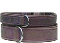 Karlie Leder  Halsband Buffalo Denim , Lavendel Größe 27 - 55cm B-Ware
