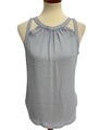 Express Damen Ärmelloses Top Grau Größe M