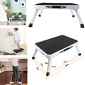 Metall Leiter Klapptritt Tritthocker Hocker Trittleiter Trittstufe bis 150 Kg