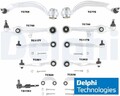 Delphi TC1300KIT Reparatursatz für Querlenker Querlenker Reparatursatz 