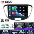 DAB+ Android 14 Autoradio 32G CarPlay GPS Nav WIFI Kam Für Hyundai i10 2007-2013