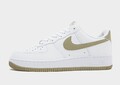 Original Nike Air Force 1 '07 Low® ( Herren Größe UK 8 EUR 42,5 ) weiß-neutral oliv