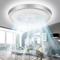 Deckenventilator mit Beleuchtung Fernbedienung 80W LED Deckenlampe Schlafzimmer