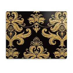 Napfunterlage Futter Unterlage Katzenklo Vorleger Matte Goldenes Ornament