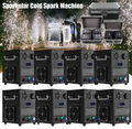 700W Sparkular Funkenmaschine mit Flightcase Cold Spark Machine DMX DJ Halloween