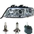 Scheinwerfer rechts für Audi A6 C5 4B 99-01 Limo Avant inkl. Motor