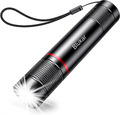 LED Taschenlampe Aufladbar, Superhelle Zoombare 2000 Lumen Mini Torch Mit 4 Lich
