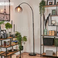 Wohn Schlaf Zimmer Raum Stand Lampe verstellbar Rauchglas Schalter Steh Leuchte