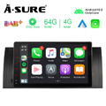 9" Android 10 Autoradio GPS Navi DSP DVD 4+64GB RCA Bluetooth WLAN Für BMW E39