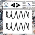 2x ORIGINAL® Sachs Fahrwerksfeder Vorne für Mercedes-Benz A-Class B-Class