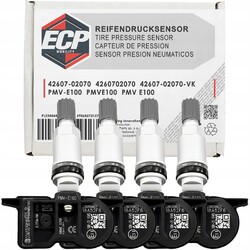 ✅4X RDKS RDCi TPMS-Sensor Reifenluftdrucksensor 42607-02070 Toyota CH-R 16-