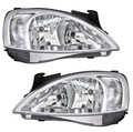Scheinwerfer Set für Opel Corsa C 00-03 Combo H7 H7 TYC Valeo Stellmotor LWR