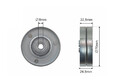 NTY SPANNROLLE KEILRIPPENRIEMEN FÜR BMW 3 (E46) 5 (E39) 7 (E38) X5 (E53); L