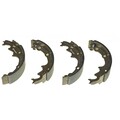 BREMBO 4x Bremsbacken Bremsbackensatz für Trommelbremse ESSENTIAL LINE Hinten
