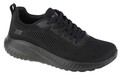 Sneaker Damen, Skechers Bobs Squad Chaos - Face Off, Schwarz