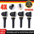 FÜR FORD FIESTA 6 FOCUS 3 KUGA 2 MONDEO 5 4X SCHRADER REIFENDRUCKSENSOR 2318530