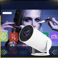4K Mini Beamer HD 720P LED Projektor Heimkino 5G WiFi Bluetooth HDMI Android TV