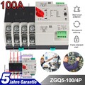 Dual Netzteil Automatischer Transferschalter 4P Notstrom Netz 100A Umschalter