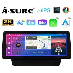 12.3" Android 14 CarPlay 8Core 4+64G Autoradio GPS Für Ford Fiesta MK6 2008-2016