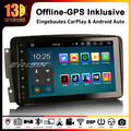 8-Kern Autoradio Android 13 GPS CarPlay DSP 4G DAB+ Canbus für Mercedes C-Klasse
