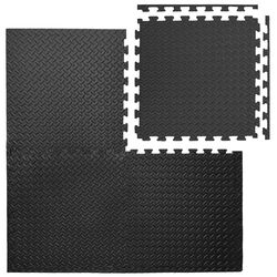 2 cm dicke Bodenmatte 1,2x1,2m Puzzlematte mit Rand Sportmatte Gymnastikmatte 