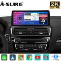 4+64G 2K Android 15 Autoradio Carplay GPS Navi SWC Für BMW 1/2er F20 F21 F23 NBT