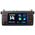 Für BMW E46 Autoradio Android 14 Octa Core 4+64G GPS NAVI 7" 2K AKM-DSP WIFI BDS