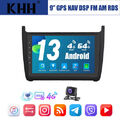 4G+64G Autoradio Carplay GPS DSP WiFi 8-kern Android 13 Für VW Polo 2008-2015