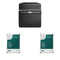 Synology DiskStation DS423 4 Einschübe NAS-Server Leergehäuse + 2x Synology Plus