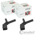 2X HITACHI ABS-SENSOREN RADDREHZAL HINTEN VORNE BEIDSEITIG PASSEND FÜR AUDI A4