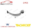 LINKS RECHTS QUERLENKER SATZ VORNE NIEDRIGER HINTEN MONROE L29B68 2PCS P NEU
