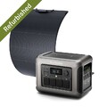 ALLPOWERS R1500 Tragbare Powerstation mit SF100 100W Flexibles Solarpanel ETFE