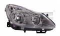 Scheinwerfer Links für Opel Corsa D S07 1.0 1.3 1.4 2006-2011 TYC 20-1154-15-2