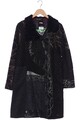Desigual Mantel Damen Jacke Parka Gr. EU 44 Baumwolle Wolle Schwarz #mnyduty