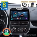 DAB 10" 4G+64G Android 14 Autoradio CarPlay GPS RDS Für Renault Clio 4 2012-2018