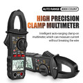 TRMS AC Zangen Multimeter Digital Zangenamperemeter Stromzange 400A 600V NCV
