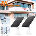 Solar Panels 9.8ft for Eufy Cam Eufycam E/2C/E/2 Pro Mount Wall W/ Power Cable