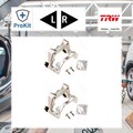 2x ORIGINAL® Trw Halter, Bremssattel Hinten, Links, Rechts für Citroën C4 II