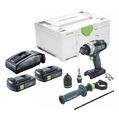 Festool TPC 18/4 I-Basic Schlagbohrschrauber 18 V 75 Nm + 2x Akku 3,0 Ah + Lader