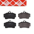 febi 16521 Bremsbeläge für PORSCHE 911 996 3.4 3.6 986 987 hinten 98635293910