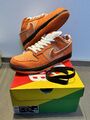 nike sb dunk low orange lobster Neu 45 